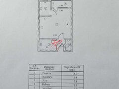 Titan, vanzare garsoniera decomandata sector 3